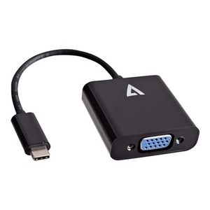 USB-C to VGA Adapter Schwarz