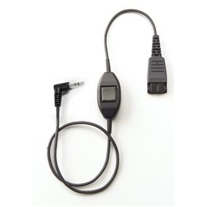 GN Anschlusskabel Quick Disconnect/Sub-Mini Phone 2,5mm Stecker 0,3m
