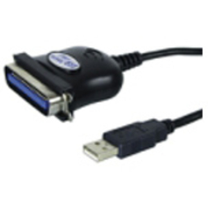 USB 1.1 Anschlusskabel Stecker USB A/Stecker Centronics 36pol. schwarz 1,5m