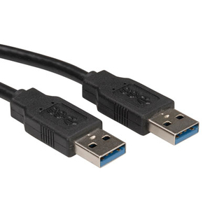 USB3.0 Anschlusskabel Stecker A/Stecker A schwarz 3m