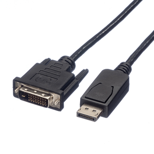 DisplayPort Kabel DisplayPort/DVI Stecker/Stecker Schwarz 2m