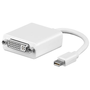 Mini-DisplayPort zu DVI-D Adapter Stecker/Buchse Weiß