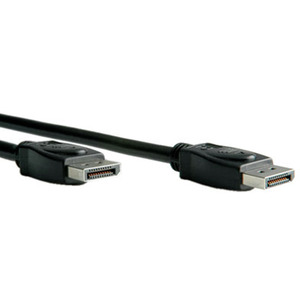 Monitorkabel DisplayPort/DisplayPort Stecker/Stecker schwarz 5m