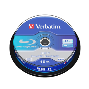 Blu-Ray Rohlinge BD-R 25GB 6fach 10er Pack