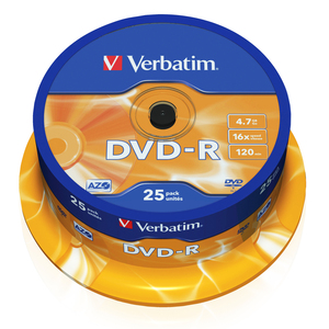 DVD-R Rohlinge 4,7GB 16fach scratch 25er Spindel
