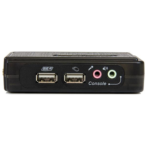 USB KVM Switch mit Audio 2 Port