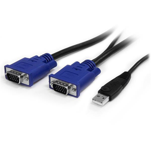 16-Port 1HE USB VGA KVM Switch mit OSD zur Rack Montage