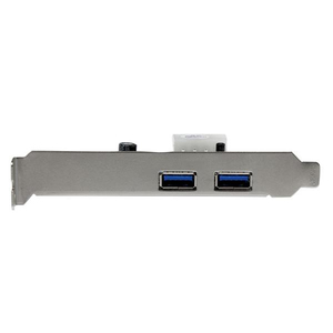 2 Port USB 3.0 PCI Express Schnittstellenkarte mit UASP und 4 Pin LP4 Molex