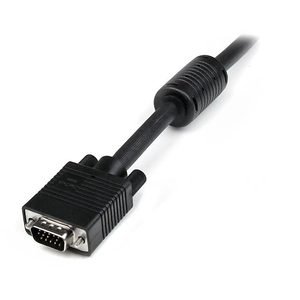 Coax High Resolution Monitor VGA Video Kabel Stecker/Stecker schwarz 0,5m
