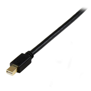 Mini DisplayPort auf DVI Active Adapterkabel Stecker/Stecker schwarz 1,8m