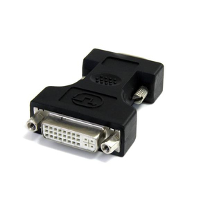 DVI auf VGA Adapter Stecher/Buchse schwarz