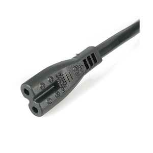 Laptop Power Cord 2 Slot for UK BS1363 to C7