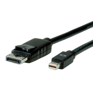 Anschlusskabel Mini-DisplayPort/DisplayPort Stecker/Stecker Schwarz 3 m