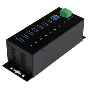 industrieller 7-Port USB 3.0 Hub mit Überspannungsschutz