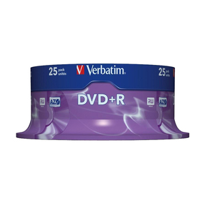 DVD+R Rohlinge 4,7GB 16x 25Stück Spindel 2 Jahre Herstellergarantie