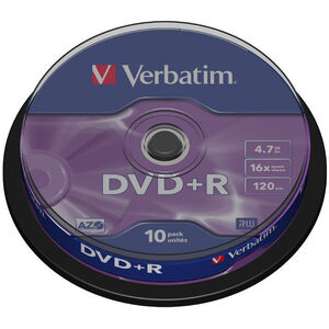 DVD+R 4,7GB 16x Advanced AZO 10er Spindel