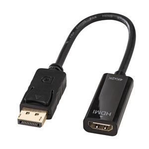 DisplayPort an HDMI 4K Adapterkabel (passiv) Schwarz