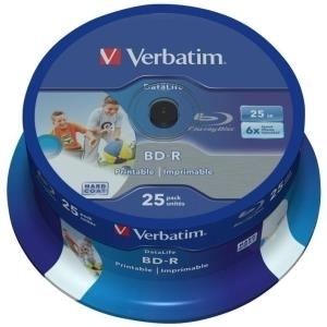 Blu-Ray Rohlinge BD-R 25 GB 6fach 25er Pack