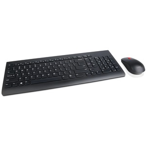Essential Wireless Keyboard Tastatur-und-Maus-Set drahtlos 2.4 GHz Deutsch