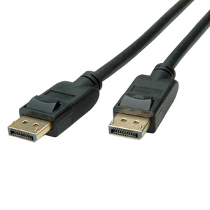 DisplayPort Kabel DisplayPort/DisplayPort Stecker/Stecker Schwarz 2m