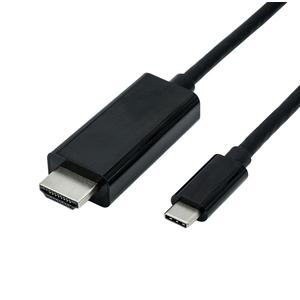 USB-C auf HDMI Adapterkabel Stecker/Stecker Schwarz 2m
