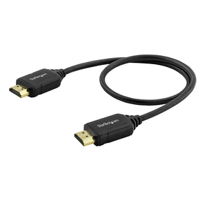 HDMI Kabel mit Ethernet HDMI/HDMI Stecker/Stecker  Schwarz 0,5m