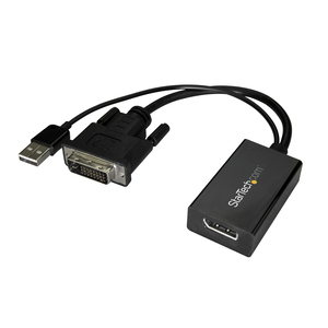 DVI auf DisplayPort Adapter mit USB Power 1920 x 1200