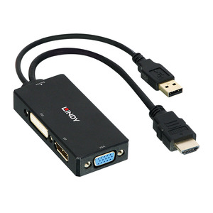 HDMI an DP/DVI/VGA Konverter