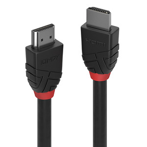 Black Line HDMI Anschlusskabel Stecker/Stecker Schwarz 0,5 m