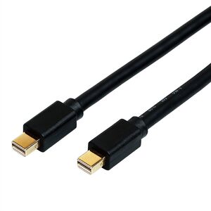 DisplayPort v1.3 Anschlusskabel Mini DisplayPort/Mini DisplayPort Stecker/Stecker schwarz 1m