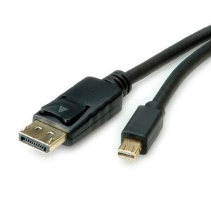 DisplayPort 1.4 Anschlusskabel DisplayPort/Mini DisplayPort Stecker/Stecker schwarz 2m
