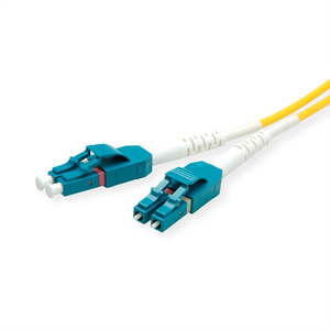 LWL Kabel 9/125µm LC/LC Stecker/Stecker Gelb 0,5m