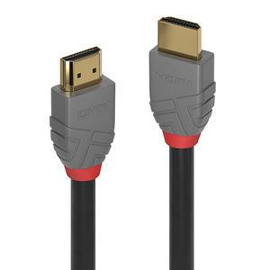 Anthra Line HDMI Anschlusskabel Stecker/Stecker Grau 0,5 m