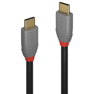 Anthra Line USB 3.1 Typ C Kabel 5A PD 1 m Schwarz