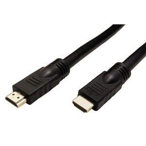 HDMI mit Ethernetkabel HDMI/HDMI Stecker/Stecker Schwarz 15m