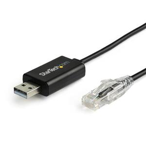 Cisco Console Cable Rollover Kabel USB/RJ-45 Stecker/Stecker Schwarz 1,8m