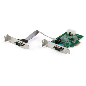2 Port PCIe serielle Schnittstellenkarte - 16950 UART - 256-Byte-FIFO-Cache