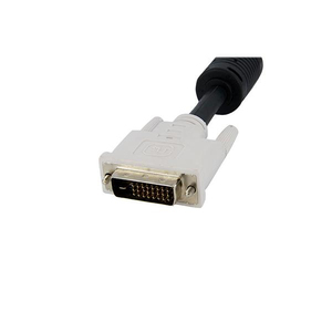 4-in-1 USB Dual Link DVI-D KVM Switch Kabel mit Audio und Mikrofon schwarz 4,5m