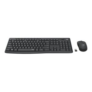 MK295 Silent Wireless Tastatur/Maus Combo USB Layout DE Schwarz