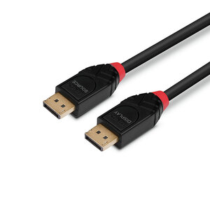 Active DisplayPort 1.4 Kabel DisplayPort/DisplayPort Stecker/Stecker Schwarz 10m