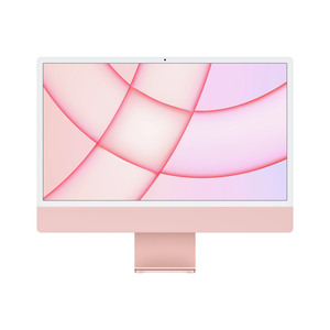 iMac rose mit Retina 4.5k Display Apple M1 8C 61cm (24") 8 GB RAM 512GB SSD 8-Core GPU Gigabit Ethernet Magic Keyboard Touch ID