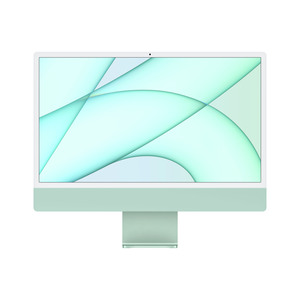 iMac grün mit Retina 4.5k Display Apple M1 8C 61cm (24") 8 GB RAM 256GB SSD 8-Core GPU Gigabit Ethernet Magic Keyboard Touch ID