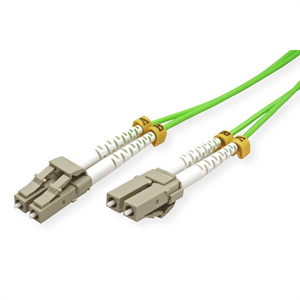 LWL-Kabel 50/125µm LC/LC Stecker/Stecker Grün 3m