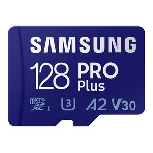 Pro Plus 128GB microSDXC UHS-I U3 Speicherkarte inkl. SD-Adapter