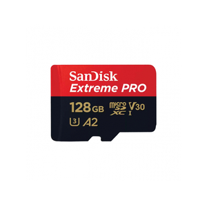 Ext PRO microSDXC 128GB+SD 200MB/s