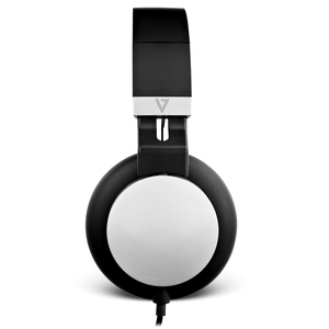 3.5mm On-Ear Stereo Kopfhörer mit Lautstärkeregelung Silber/Schwarz