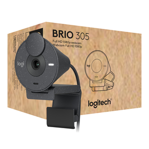 Brio 305 Webcam 1920x1080 Pixel USB-C Gr