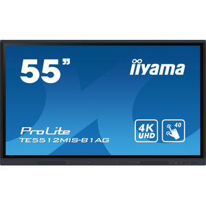 ProLite TE5512MIS-B1AG 140cm (55") Digital Signage Touch 3840x2160 Pixel 1200:1 400cd/m² 8ms
