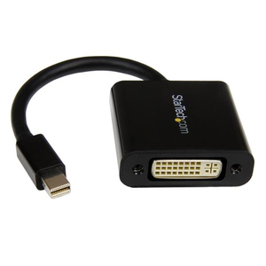 Mini DisplayPort auf DVI Adapter Stecker/Buchse Schwarz