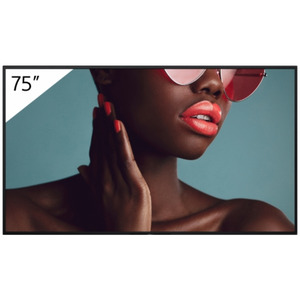 FW-75BZ40L Signage-Display Digital Beschilderung Flachbildschirm 190,5 cm (75") LCD WLAN 700 cd/m² 4K Ultra HD Schwarz Android 24/7